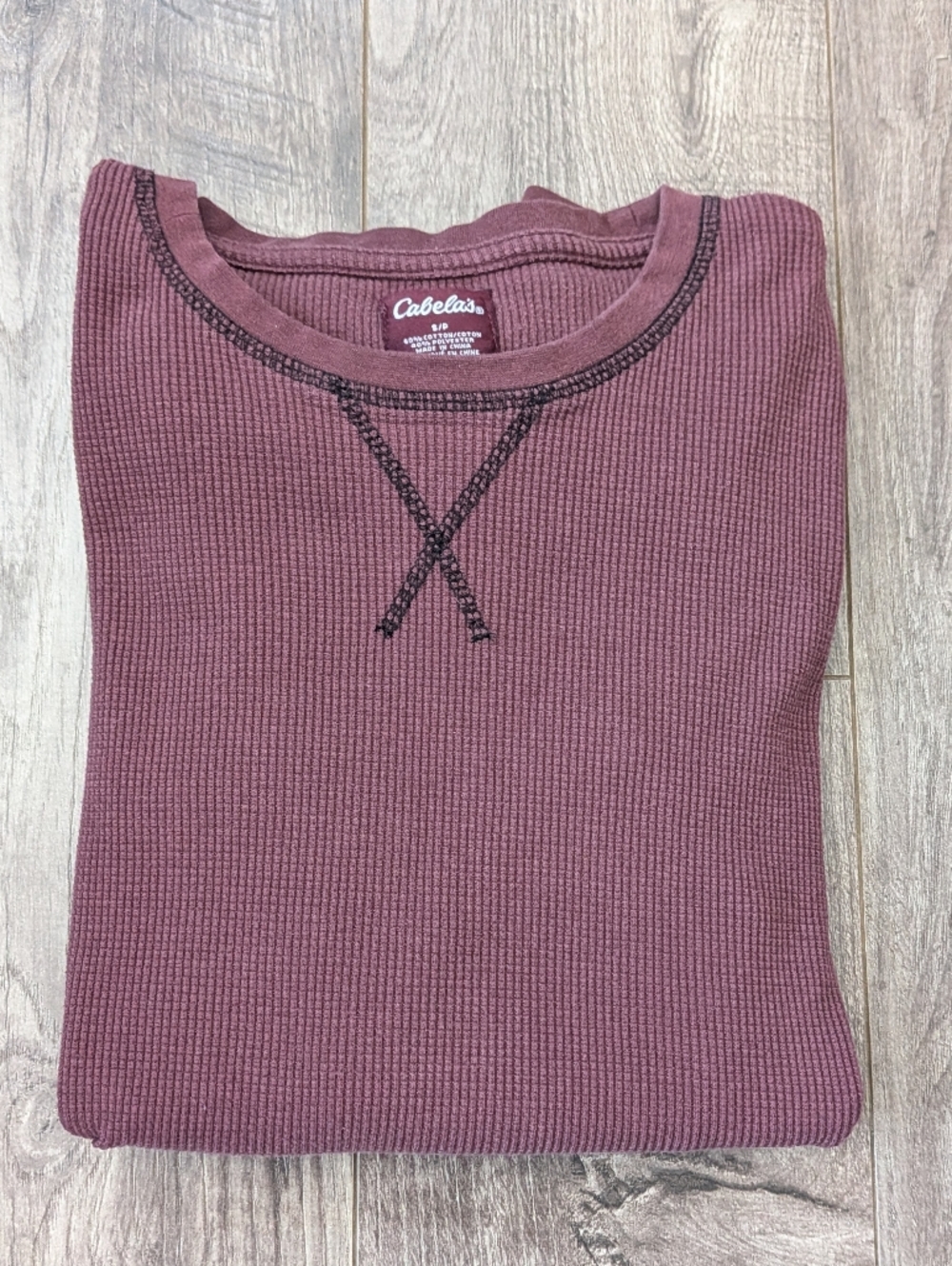 Cabela's Women's Thermal Long Sleeve Waffleknit Top - Picture 3 of 15